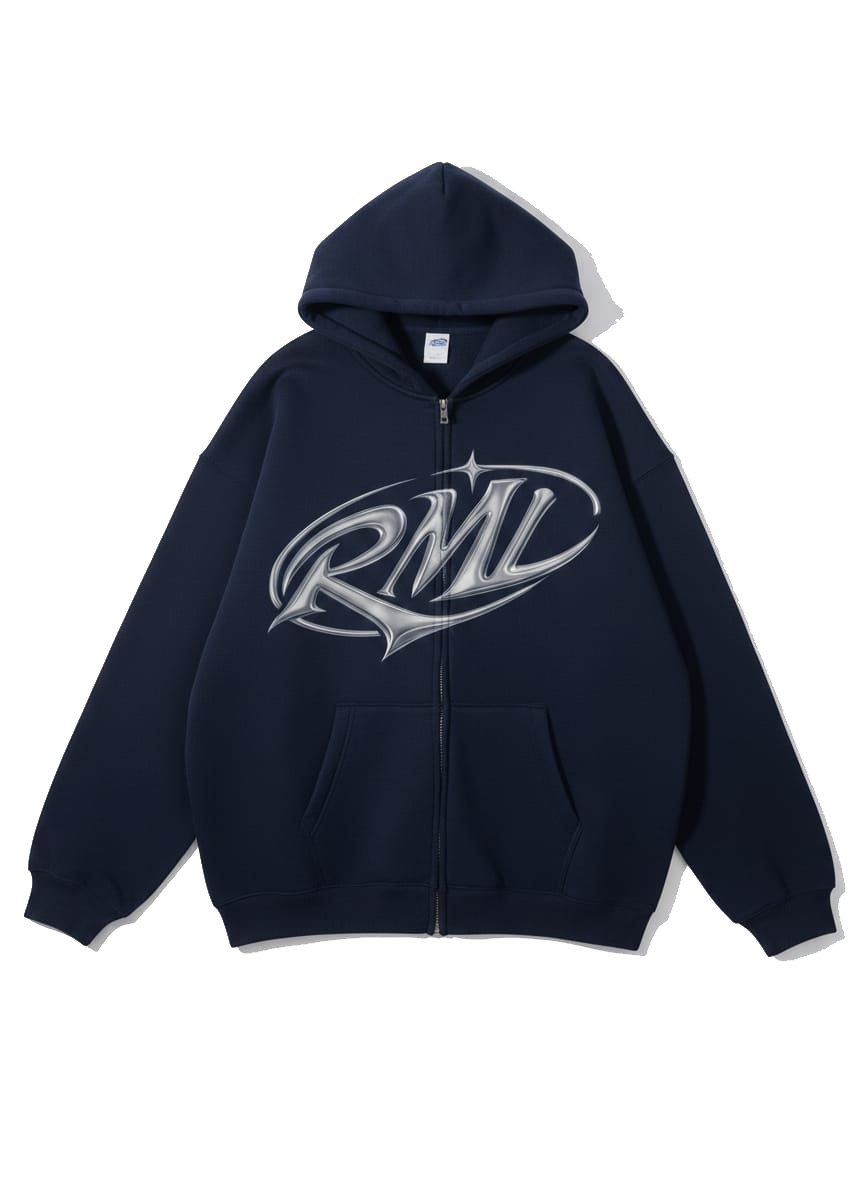 NAVY "REMMAL" ZIPUP
